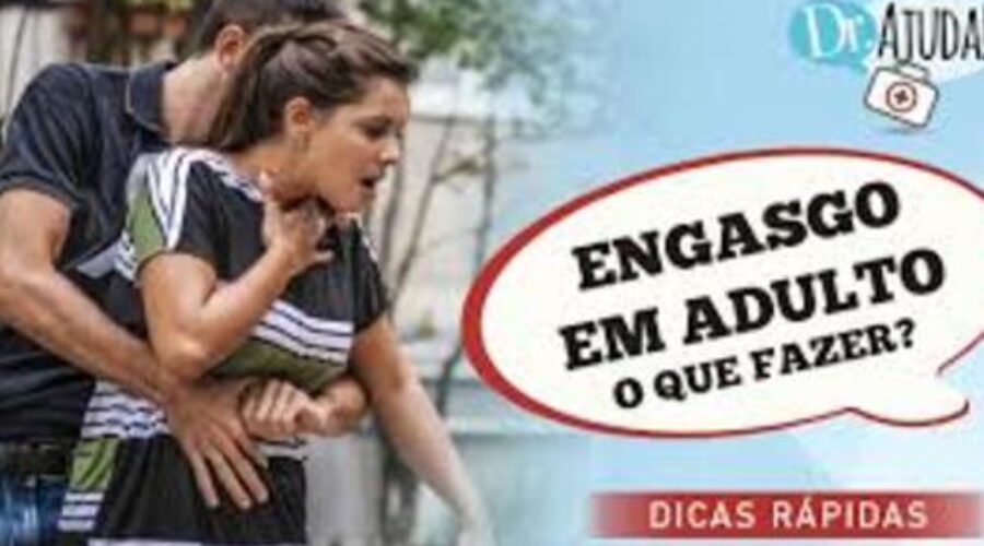 Engasgo em adultos: o que fazer?