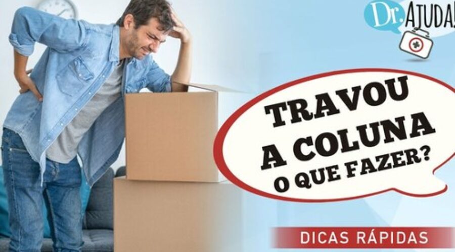 Travamento da coluna; o que fazer?